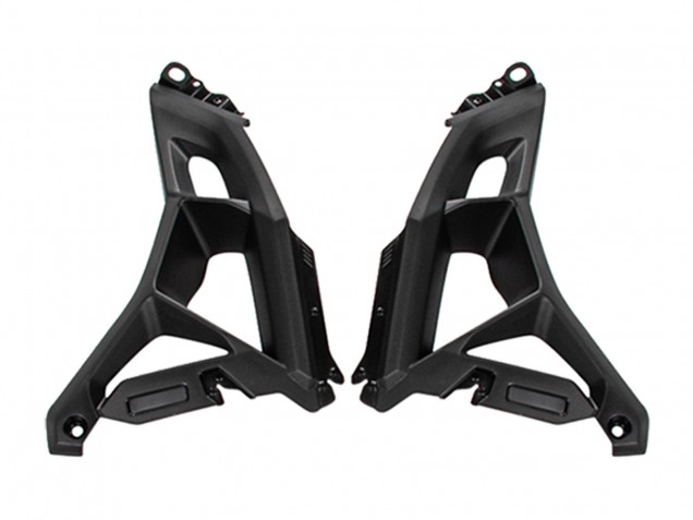 2022-2025 Kawasaki Versys 650 Motorcycle Fairings - Matte Black Canada Websites