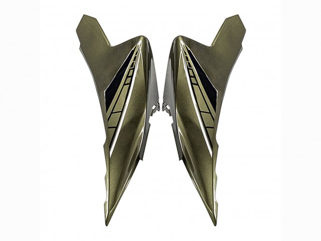 2022-2025 Kawasaki Versys 650 Motorcycle Fairings - Dark Green Black Canada Websites
