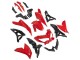 2022-2025 Kawasaki Versys 650 Motorcycle Fairings - Red Black Canada Websites