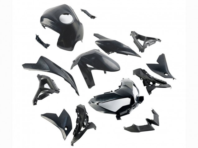 2022-2025 Kawasaki Versys 650 Motorcycle Fairings - Glossy Black Canada Websites