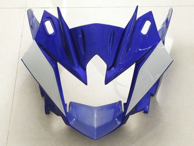 2009-2015 Yamaha FZ6R Motorcycle Fairing - Blue White Canada Websites