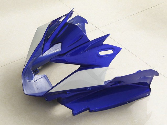 2009-2015 Yamaha FZ6R Motorcycle Fairing - Blue White Canada Websites