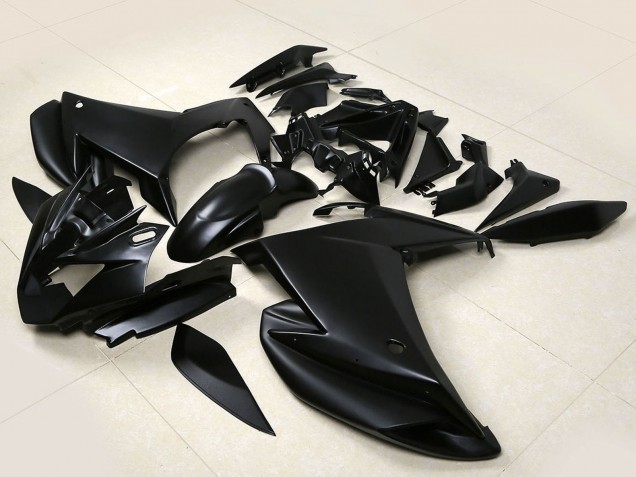 2009-2015 Yamaha FZ6R Motorcycle Fairings - Matte Black Canada Websites