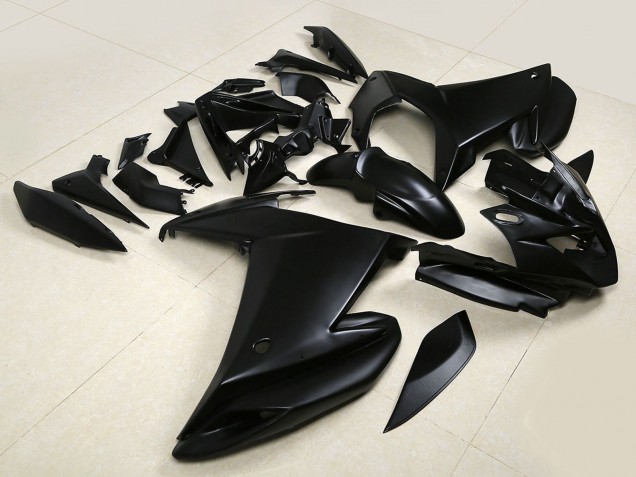2009-2015 Yamaha FZ6R Motorcycle Fairings - Matte Black Canada Websites