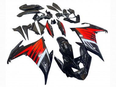 2009-2015 Yamaha FZ6R Motorcycle Fairing - Black Red White Canada Websites