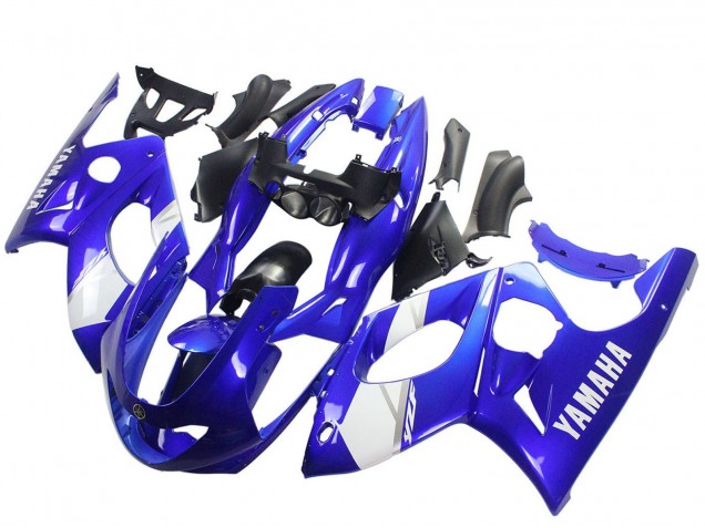 1996-2007 Yamaha YZF600R Thundercat Motorcycle Fairing - Blue White Silver Canada Websites