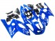 1996-2007 Yamaha YZF600R Thundercat Motorcycle Fairings - Blue White Silver Canada Websites
