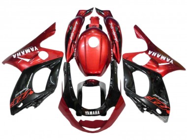 1996-2007 Yamaha YZF600R Thundercat Motorcycle Fairings - Red Black Silver Canada Websites