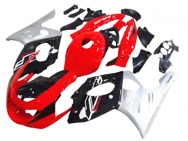 1996-2007 Yamaha YZF600R Thundercat Motorcycle Fairing - Red Black Silver Canada Websites