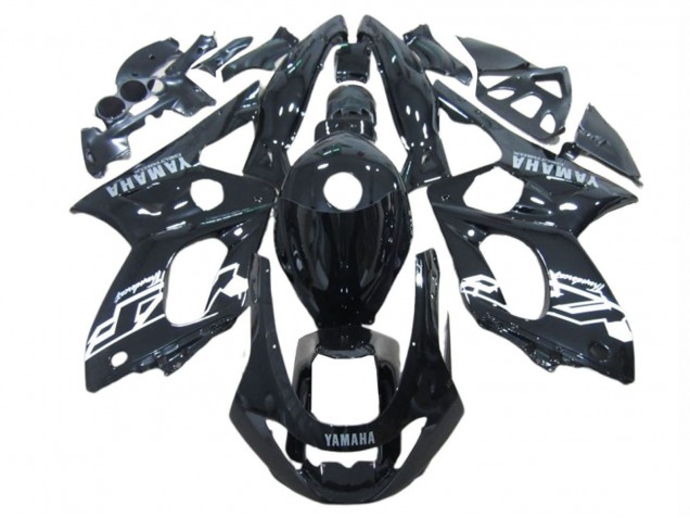 1996-2007 Yamaha YZF600R Thundercat Motorcycle Fairings - Glossy Black White Canada Websites