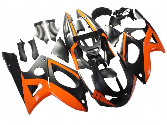 1996-2007 Yamaha YZF600R Thundercat Motorcycle Fairings - Black Orange Canada Websites