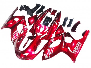 1996-2007 Yamaha YZF600R Thundercat Motorcycle Fairings - Red White Thunderace Canada Websites