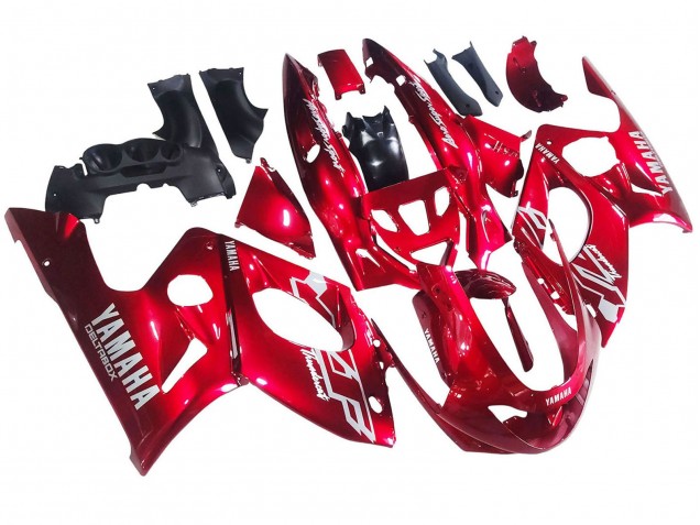 1996-2007 Yamaha YZF600R Thundercat Motorcycle Fairings - Red White Thunderace Canada Websites