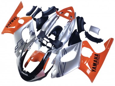 1996-2007 Yamaha YZF600R Thundercat Motorcycle Fairings - Orange Grey Glossy Black Canada Websites