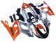 1996-2007 Yamaha YZF600R Thundercat Motorcycle Fairings - Orange Grey Glossy Black Canada Websites