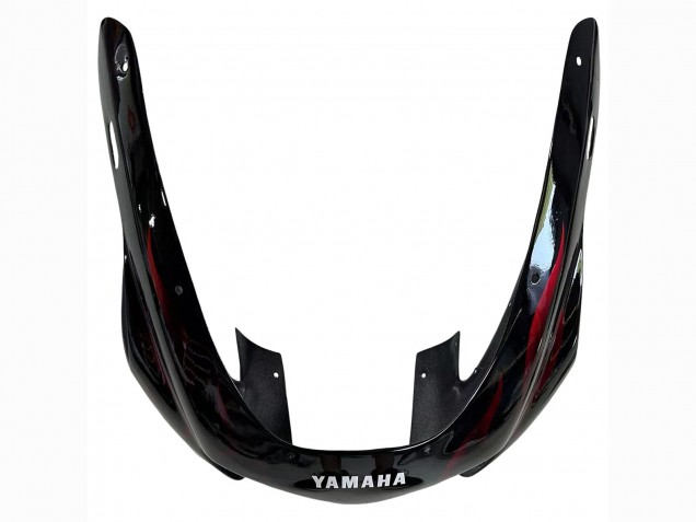 1997-2007 Yamaha YZF 1000R Thunderace Motorcycle Fairings - Black with Dark Red Flame Canada Websites