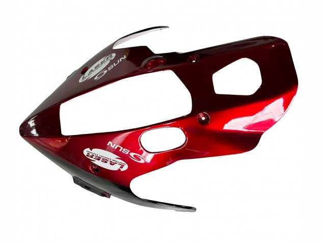 1997-2007 Yamaha YZF 1000R Thunderace Motorcycle Fairing Kits - Black with Red Flame Canada Websites