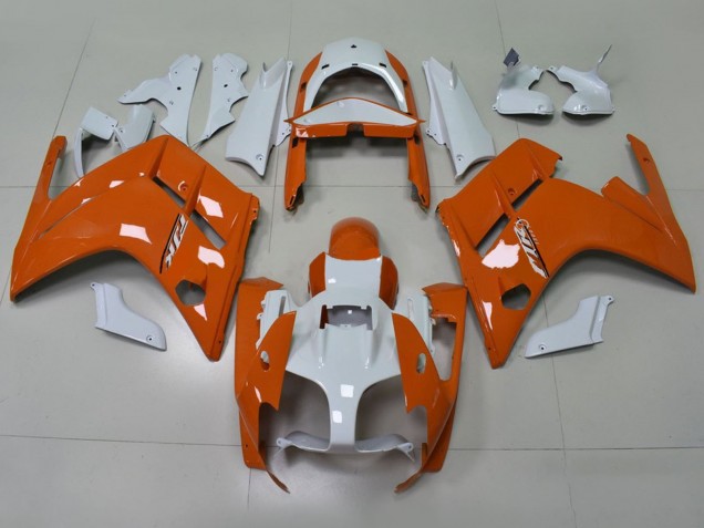 2001-2006 Yamaha FJR1300 Motorcycle Fairings - Orange White Canada Websites