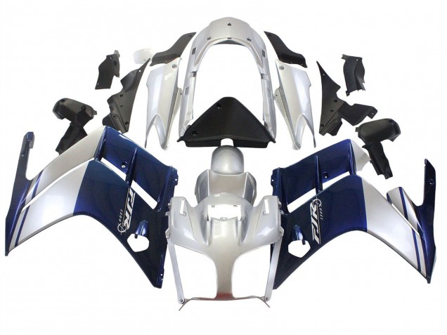 2001-2006 Yamaha FJR1300 Motorcycle Fairings - Dark Blue Silver Canada Websites