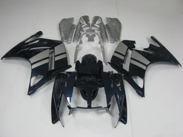 2001-2006 Yamaha FJR1300 Motorcycle Fairings - Glossy Black Silver Canada Websites