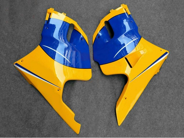 1991-1994 Yamaha TZR250 3XV Motorcycle Fairings - Yellow Blue White Canada Websites