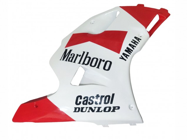 1991-1994 Yamaha TZR250 3XV Motorcycle Fairings - White Red Marlboro Castrol Dunlop Canada Websites