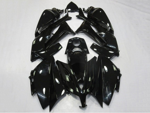 2012-2014 Yamaha TMAX530 Motorcycle Fairings - Glossy Black Canada Websites