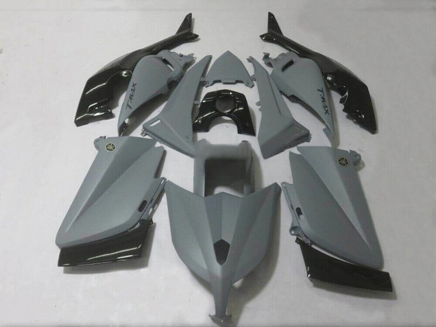 2012-2014 Yamaha TMAX530 Motorcycle Fairings - Matte Grey Glossy Black Canada Websites