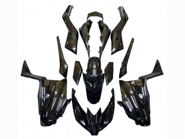 2017-2021 Yamaha XMAX300 Motorcycle Fairings - Glossy Black Canada Websites