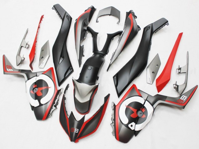 2017-2021 Yamaha XMAX300 Motorcycle Fairings - Matte Black Red Grey 99 Canada Websites