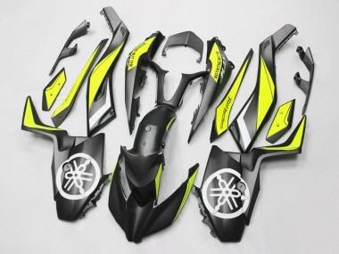 2017-2021 Yamaha XMAX300 Motorcycle Fairings - Black Yellow White Canada Websites