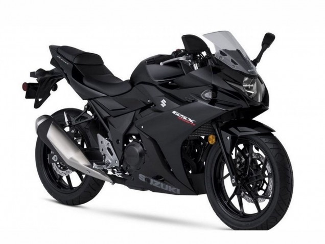 2017-2020 Suzuki GSX250R Motorcycle Fairings - Matte Black Canada Websites