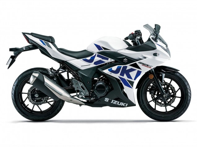 2017-2020 Suzuki GSX250R Motorcycle Fairings - White Blue Black Canada Websites