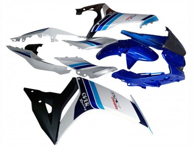 2017-2020 Suzuki GSX250R Motorcycle Fairings - White Blue Black Racing Canada Websites