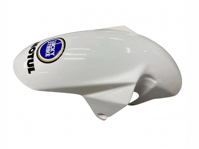 2003-2013 Suzuki SV650 Motorcycle Fairings - White Blue Lucky Strike Motul Canada Websites