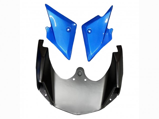 2003-2013 Suzuki SV650 Motorcycle Fairings - White Blue Lucky Strike Motul Canada Websites