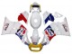 1984-1987 Suzuki RG400 RG500 RG400/500 Motorcycle Fairings - White Red Blue Yellow Motul Michelin Pepsi Canada Websites