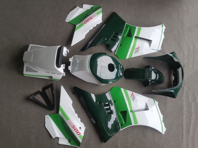 1984-1987 Suzuki RG400 RG500 RG400/500 Motorcycle Fairings - White Dark Green Canada Websites
