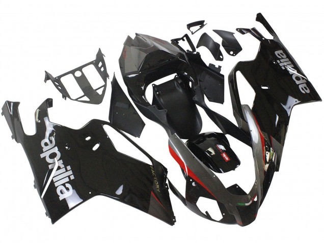 2003-2006 Aprilia RSV1000 Motorcycle Fairings - Glossy Black Grey Red Canada Websites