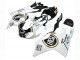 2003-2006 Aprilia RSV1000 Motorcycle Fairings - White Black Lucky Strike Motul Michelin Canada Websites