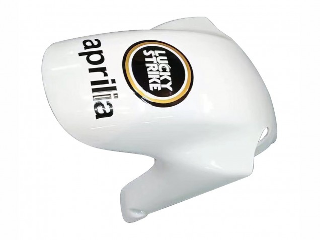 2003-2006 Aprilia RSV1000 Motorcycle Fairings - White Black Lucky Strike Motul Michelin Canada Websites