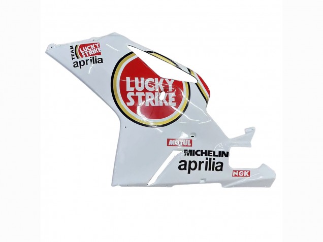 2003-2006 Aprilia RSV1000 Motorcycle Fairings - White Red Lucky Strike Motul 34 Canada Websites