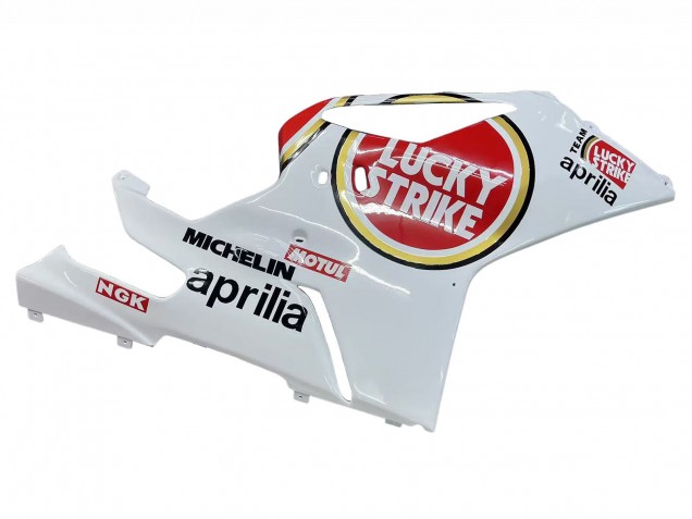 2003-2006 Aprilia RSV1000 Motorcycle Fairings - White Red Lucky Strike Motul 34 Canada Websites