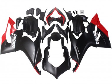 2020-2024 Ducati Panigale V2 Motorcycle Fairings - Red Matte Black Corse Canada Websites