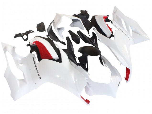 2020-2024 Ducati Panigale V2 Motorcycle Fairings - White Red Matte Black Canada Websites