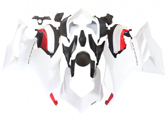 2020-2024 Ducati Panigale V2 Motorcycle Fairings - White Red Matte Black Canada Websites