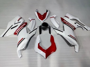 2020-2024 Ducati Panigale V2 Motorcycle Fairings - White Red Glossy Black Canada Websites