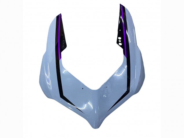 2020-2024 Ducati Panigale V2 Motorcycle Fairings - Glossy Grey Purple Glossy Black Canada Websites