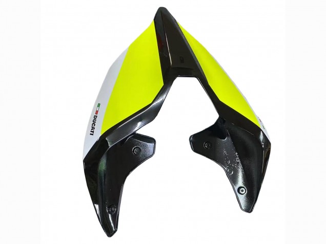 2020-2024 Ducati Panigale V2 Motorcycle Fairings - White Lime Green Glossy Black Stein Dinse VR 46 Canada Websites