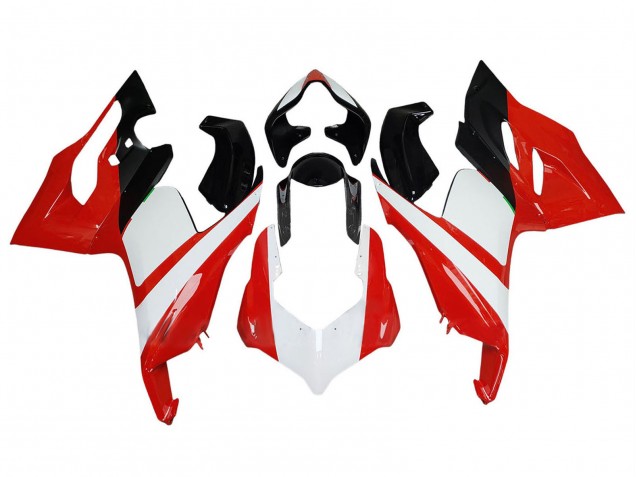 2020-2024 Ducati Panigale V2 Motorcycle Fairing - White Red Glossy Black Canada Websites